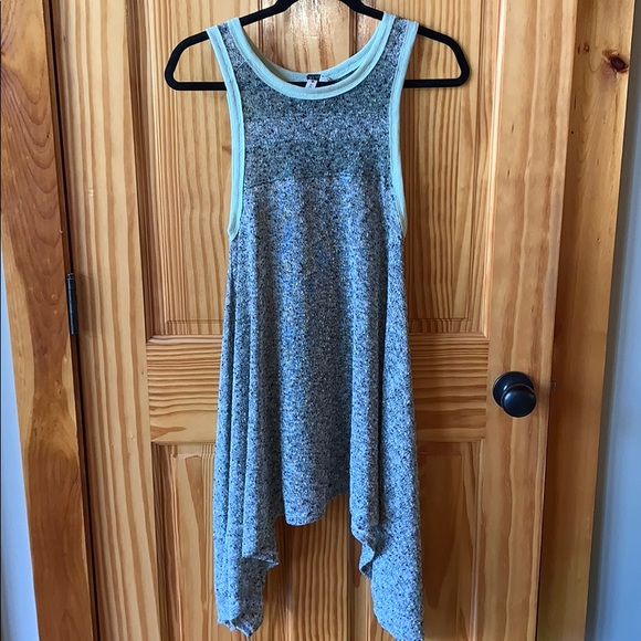 Free People Tops - Free People small top cover up mint green n black